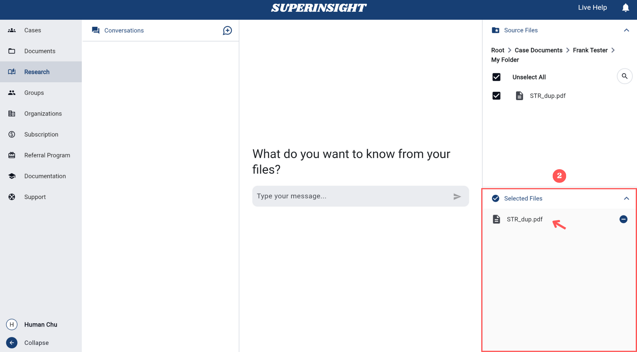 File Selection